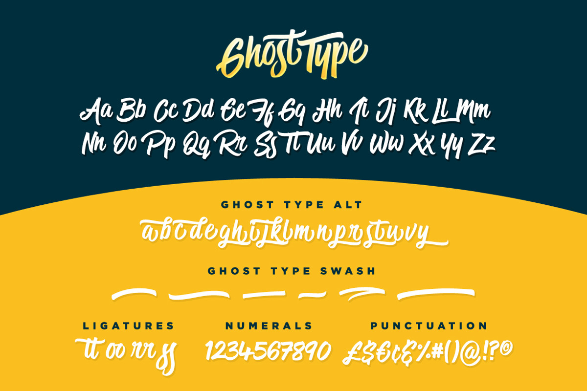 Ghost Type preview 6