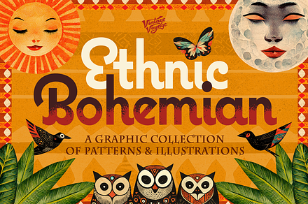 VVDS Ethnic Boho Graphic Collection