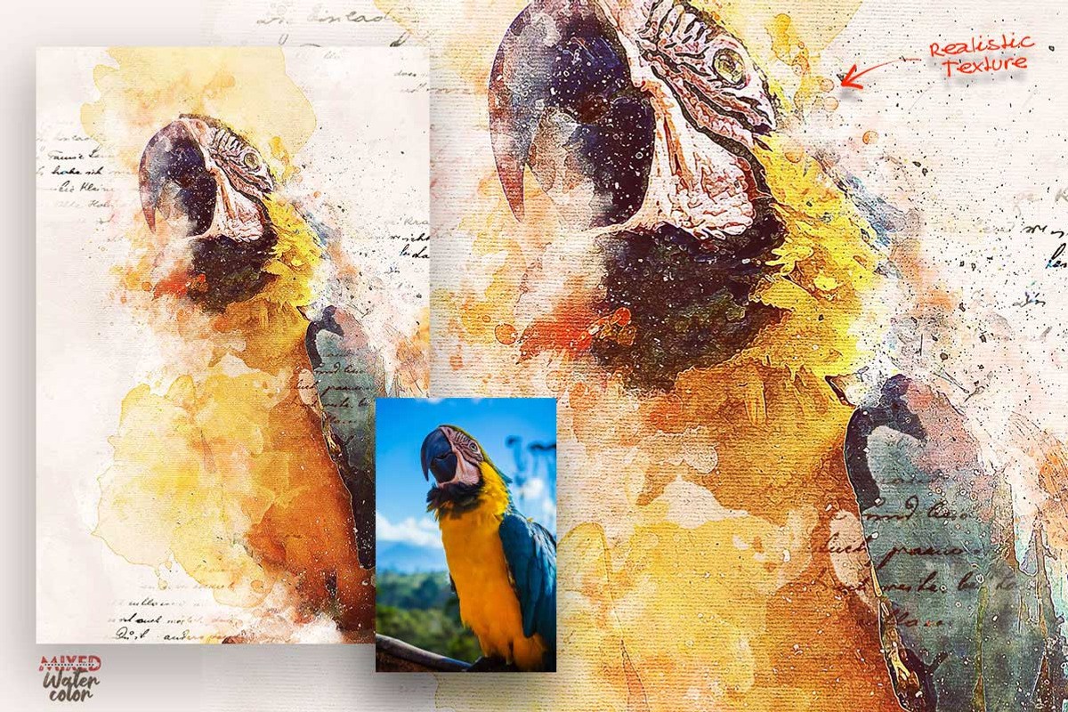 Exotic Canvas PS Actions Bundel, an Action Add-On by Amorjesu.com (Photo 71 of 104)