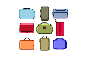 Travel organizers collection, an Object Illustration by pikepicture