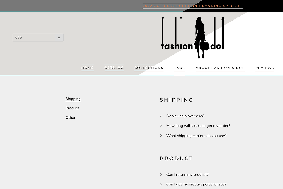 Fashion&Dot - Shopify Theme, a Templates & Theme by inSTUDIO43 (Photo 8 of 12)