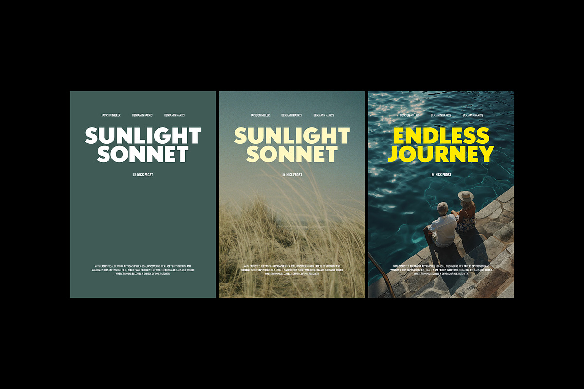 Movie Posters Bundle, a Poster Template by pixelbuddha.net (Photo 5 of 24)