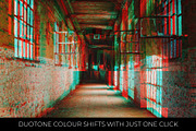 Glitch Effect Photoshop Actions, an Action Add-On by Dene Studios (Thumbnail 3 of 15)