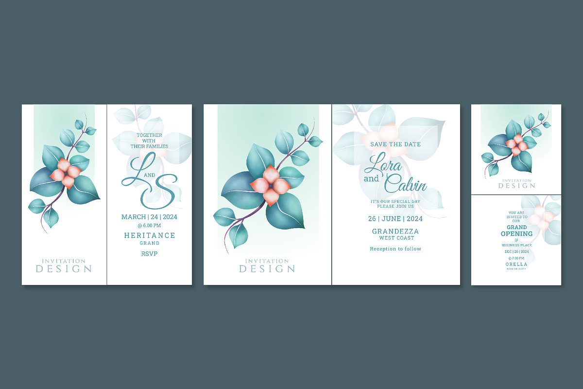 175+ Abstract Vector Invitations, an Invitation Template by M6 Gallery (Photo 59 of 126)