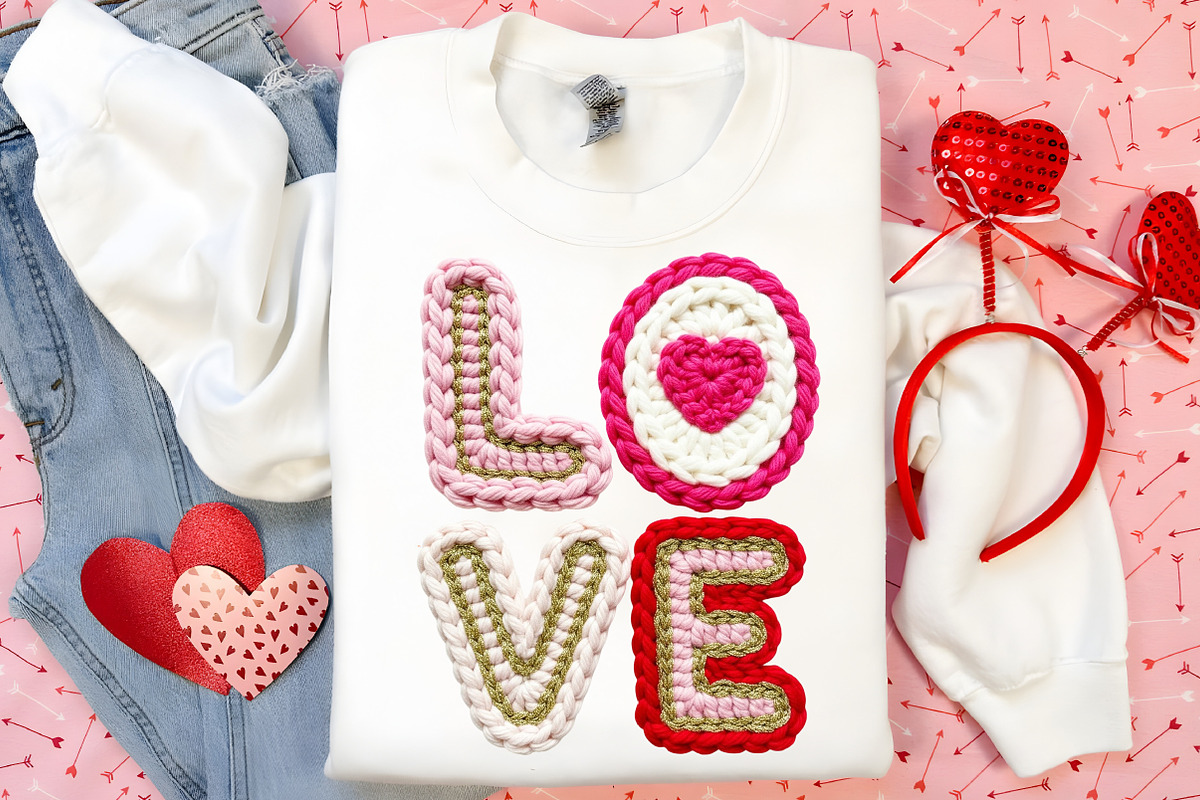 LOVE Yarn Png, Trendy Valentine Png, an Illustration by Canvas Craft (Photo 7 of 7)