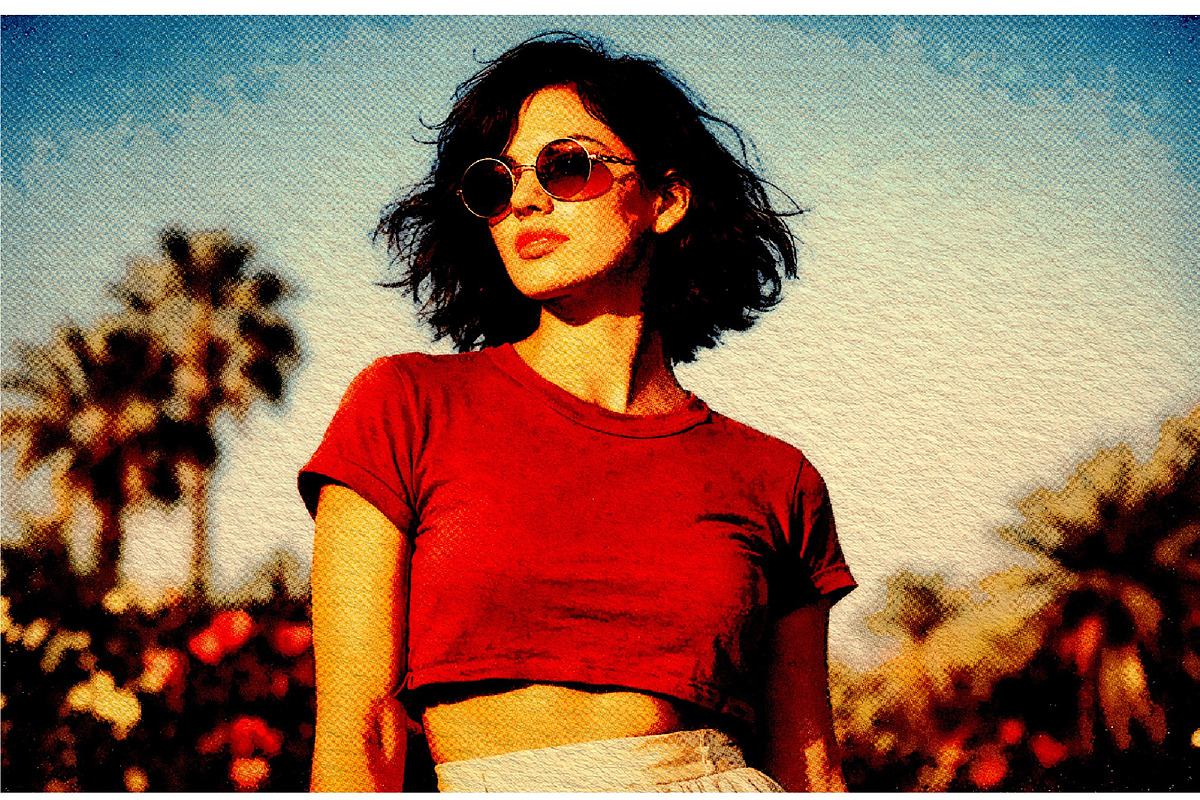 Vintage Halftone Print Effect Mockup, a Layer Style Add-On by studiogstock (Photo 2 of 2)