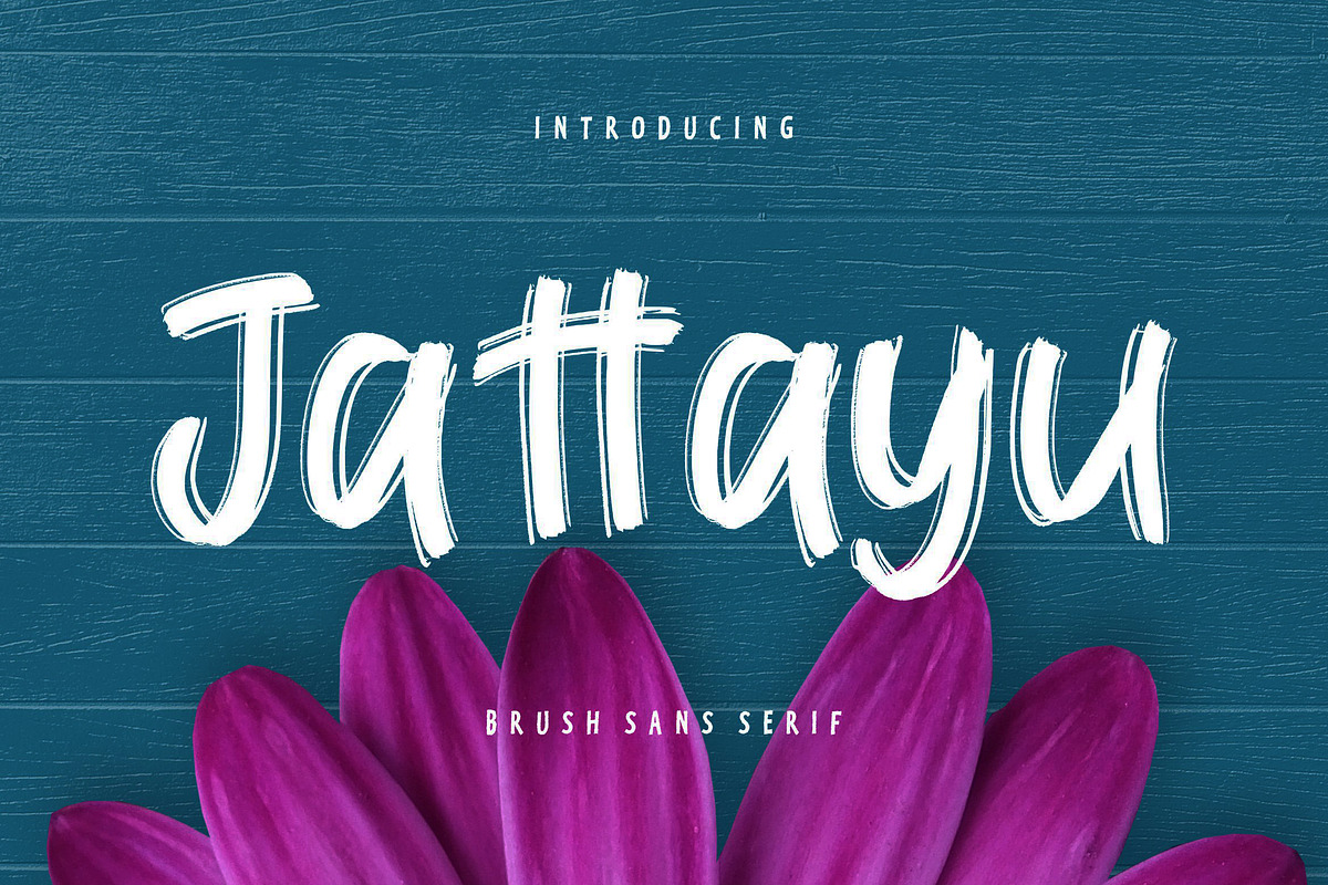 Jattayu Brush Advertisement Font
