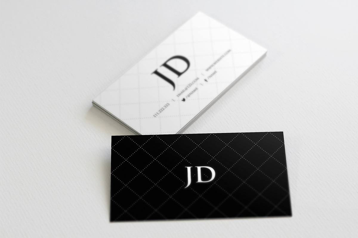 Cross Stitch Business Card Template, a Business Card Template by xxDeadPixels (Photo 3 of 5)