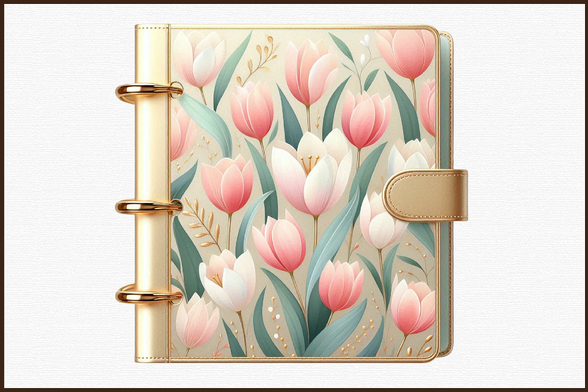 Watercolor Spring Planner Clipart, an Illustration by Sublimation Artist (Photo 3 of 6)