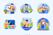Adorable School Illustration, an Education Illustration by Brickclay (Thumbnail 7 of 9)