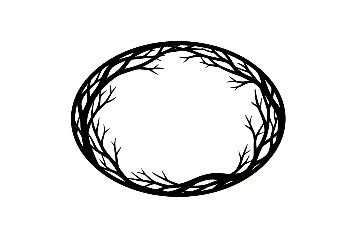 Hand Drawn Oval Scribble Frames, an Illustration by Gfx_Store (Photo 22 of 51)
