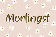 Morlingst, a Handwritten Font by Aisyah (Thumbnail 2 of 4)