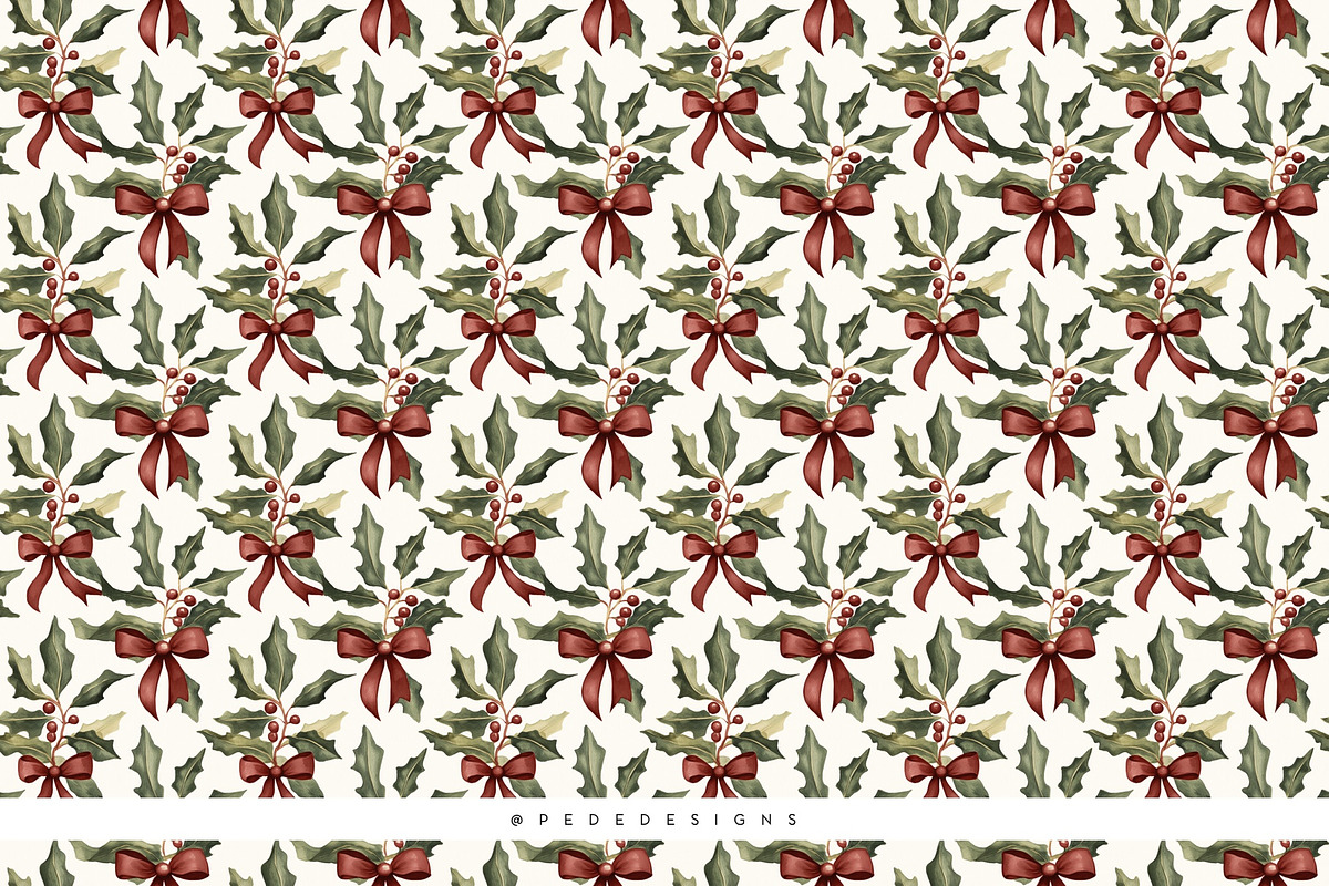 Elegant & Festive Collection, a Seasonal Illustration by PeDe Designs (Photo 26 of 31)