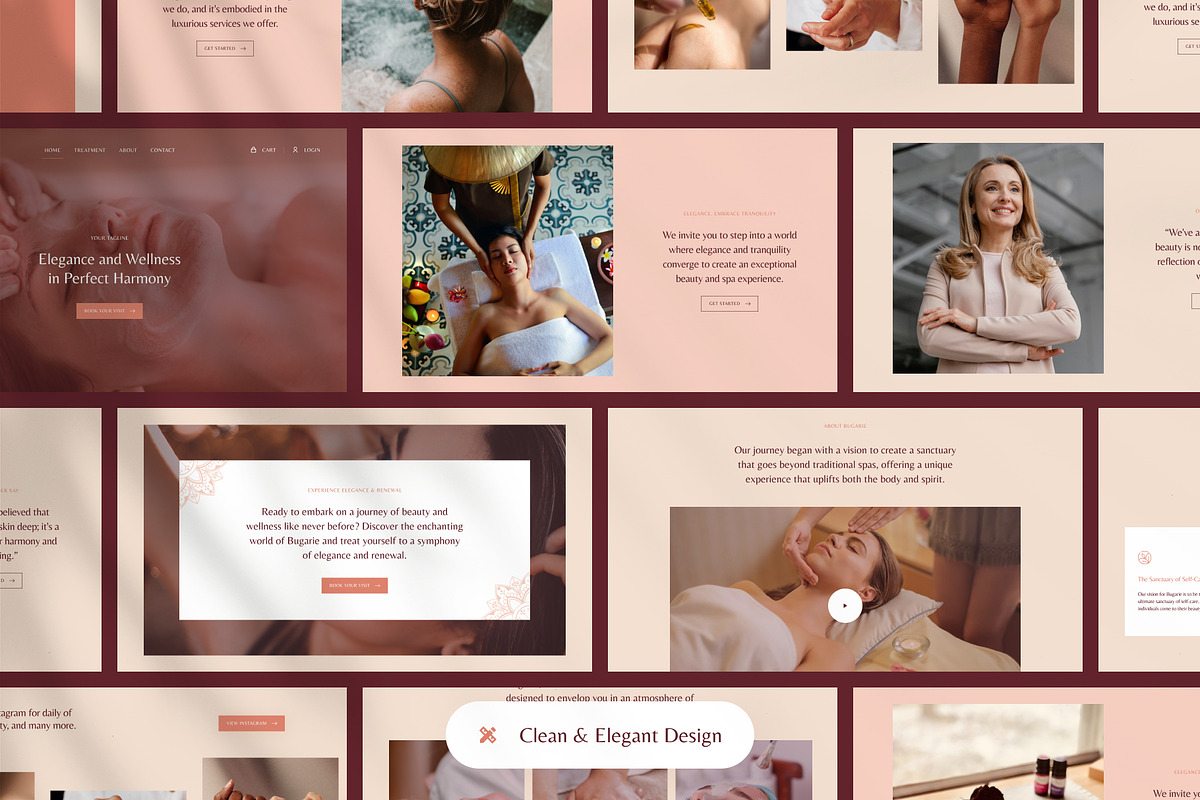 Bugarie - Spa & Beauty Landing Page, an UI Kit Template by andrisetiawannn (Photo 6 of 6)