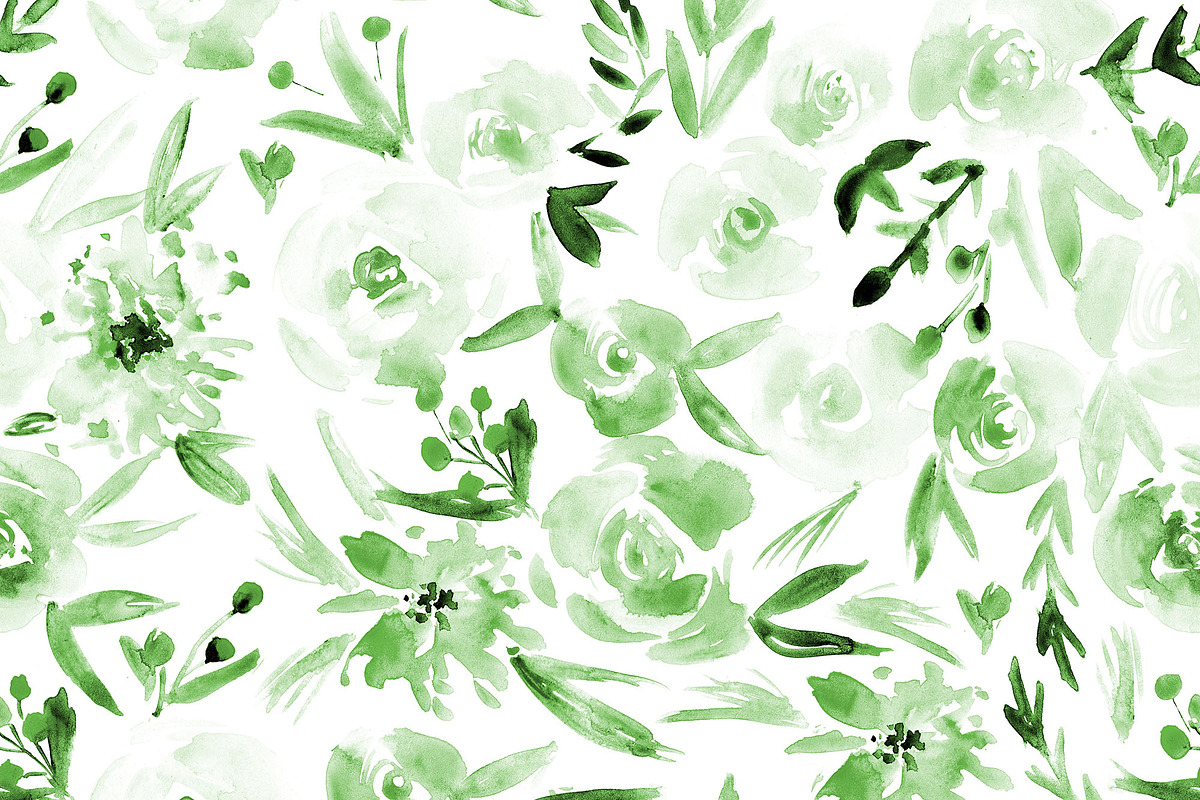 Amore - seamless floral pattern, a Pattern Graphic by Katerina Tova (Photo 11 of 13)