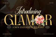 Glamor Elegant Serif Font, a Serif Font by Graphicxell (Thumbnail 1 of 8)
