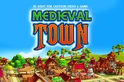 Medieval Town, an Architecture 3D Model by Souchenki (Thumbnail 4 of 15)
