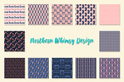 Chess Patterns in Pink and Blue, a Pattern Graphic by Northern Whimsy Design (Thumbnail 3 of 4)