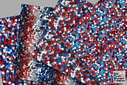 4th of July Glitter Red White Blue, a Pattern Graphic by Fine Purple Elephant (Thumbnail 4 of 5)