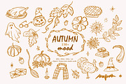 Whimsical Autumn Mood collection, an Object Illustration by RaDavCrafts (Thumbnail 1 of 10)