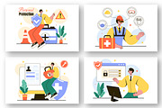 10 Personal Protection Illustration, a Person Illustration by denayunebgt (Thumbnail 3 of 4)