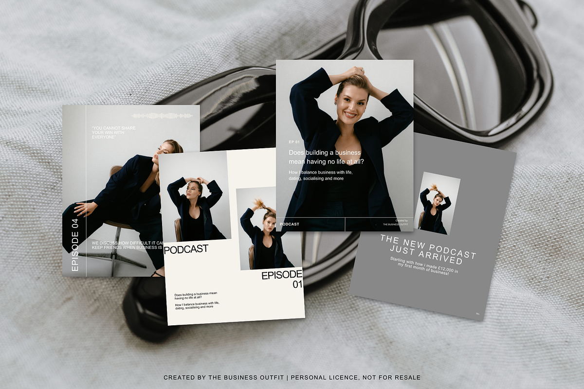 CANVA Milan Instagram Templates, a Social Media Template by thebusinessoutfit (Photo 6 of 18)