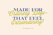Stay Weekend Nostalgic Font Duo, a Script Font by Letterhend Studio (Thumbnail 3 of 11)