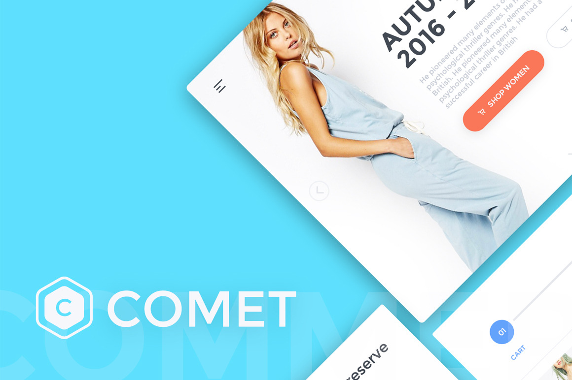 Comet Ecommerce UI Kit, an UI Kit Template by Comet Shop