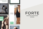 Forte Animated Instagram Stories, a Social Media Template by SlideStation (Thumbnail 1 of 7)