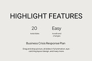 Business Crisis Response Plan, a Presentation Template by Loin Studio (Thumbnail 2 of 4)