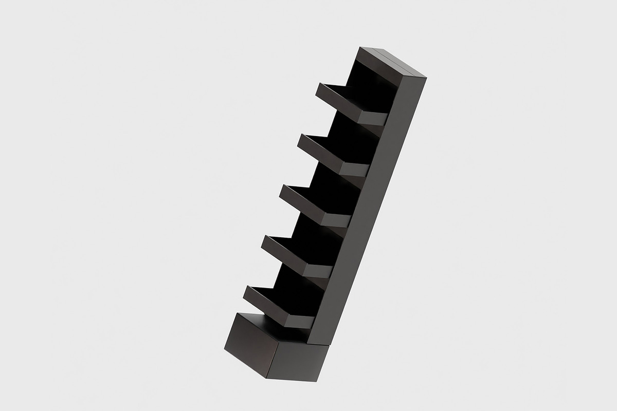 Cardboard display stand 3d model, an Object 3D Model by fahad121 (Photo 3 of 5)