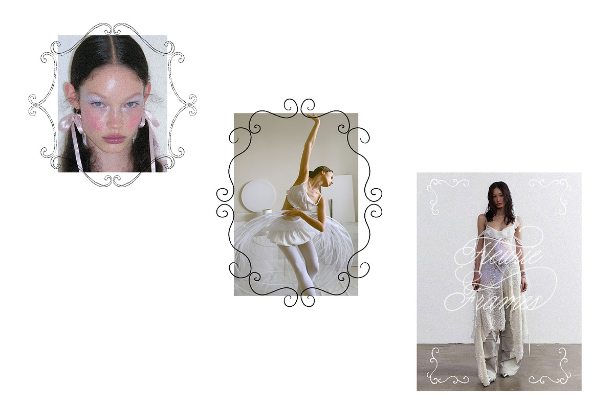 Fleurie Frames: Hand-Drawn Borders, an Object Graphic by lerinartstudio (Photo 4 of 10)