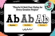 Fox Kiddy : 3 Font Styles, a Handwritten Font by Fox7 By Rattana (Thumbnail 2 of 13)