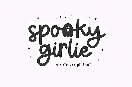Spooky Girlie | Halloween Font, a Script Font by KA Designs
