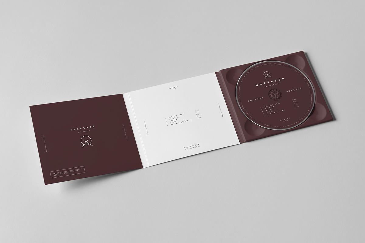 CD Pack Mock-up 2, a Packaging Mockup by Yogurt86 (Photo 4 of 10)