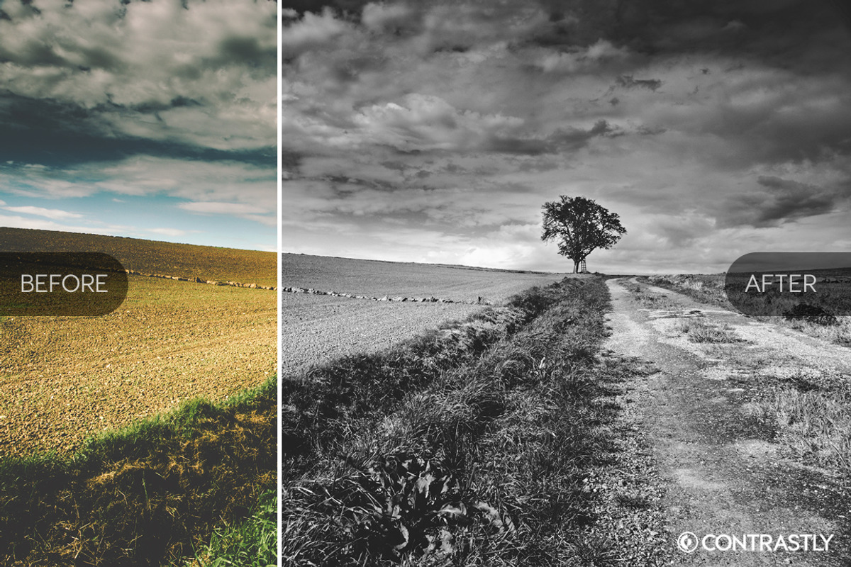 Black & White Photoshop Actions, an Action Add-On by Contrastly Shop (Photo 2 of 4)