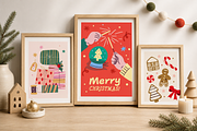Christmas Decor Clipart, a Seasonal Illustration by Anna Studio (Thumbnail 7 of 12)