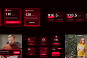 Modern Pricing Table Widget, a Social Media Template by Loin Studio (Thumbnail 1 of 7)