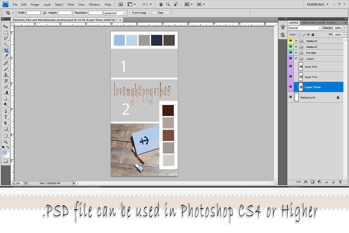 Anchors Away Pinterest Pack, a Social Media Template by lovemyHappyVibes (Photo 5 of 6)