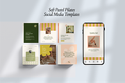 Luxury Pastel Pilates IG Templates, a Social Media Template by CanvaTemplateClubCo (Thumbnail 6 of 10)