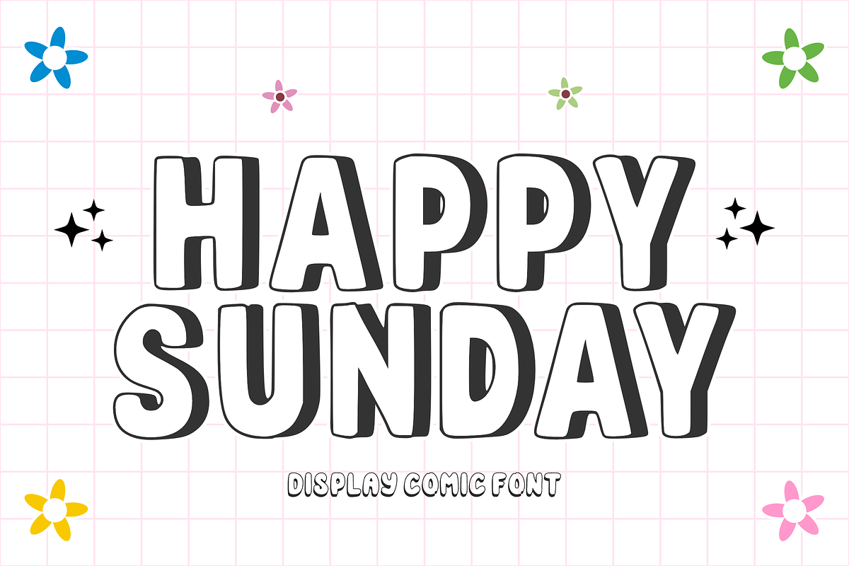 Hello Kids - Display Font, a Font by KiddoGlyphs Studio (Photo 3 of 5)