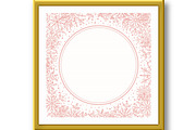 Winter Vector Frame With Arabesques, a Pattern Graphic by FineArtStudio (Thumbnail 2 of 3)