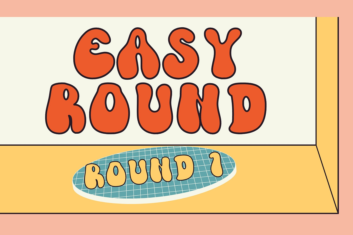 Eleven Planet - Groovy Font, a Font by Arendxstudio (Photo 3 of 10)