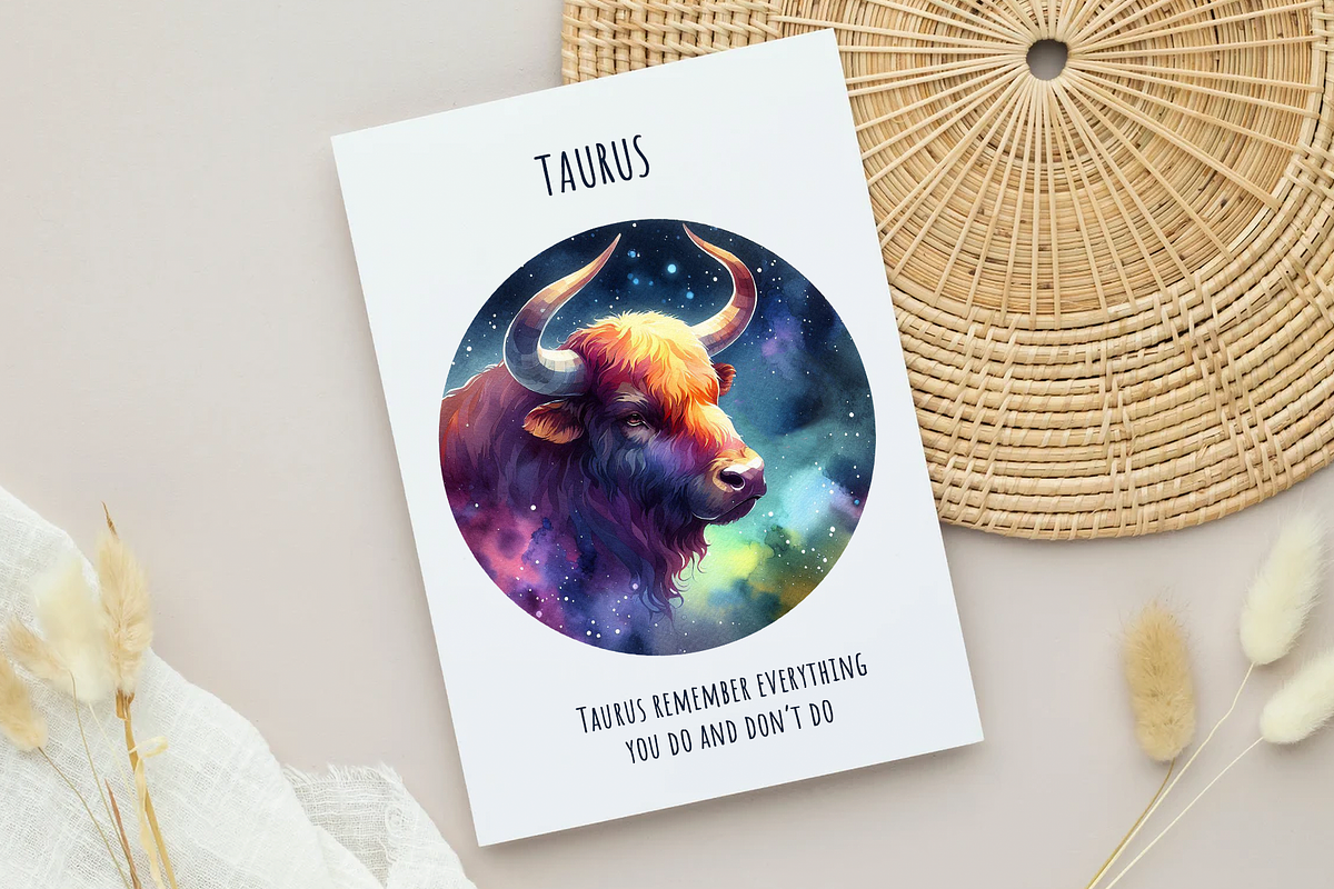 Watercolor Zodiac Signs., a Decorative Illustration by lettett (Photo 3 of 4)