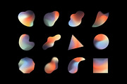 Gradient Shapes Collection, a Texture Graphic by pixelbuddha.net (Thumbnail 2 of 22)