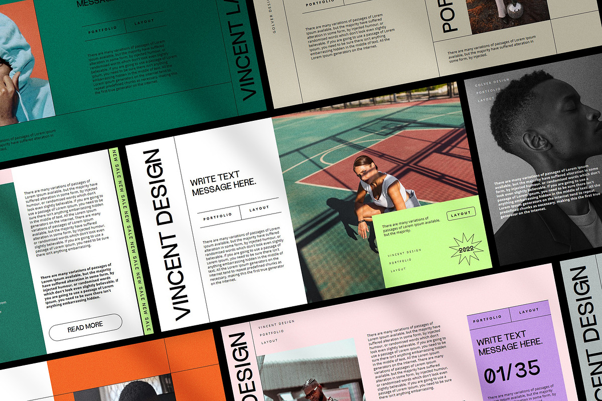 Vincent - Powerpoint Presentation, a Presentation Template by Creavora (Photo 1 of 7)