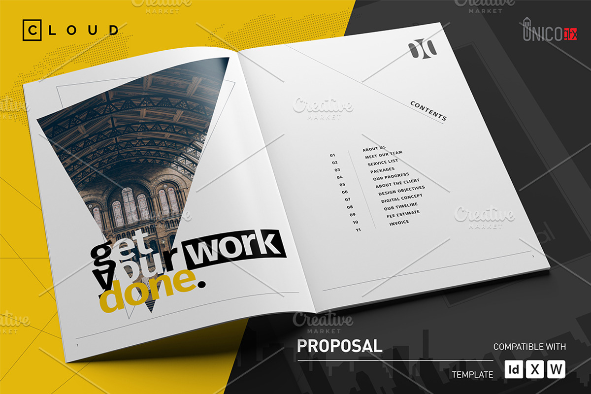50 Page Full Proposal A4 / US Letter, a Stationery Template by Mastergfx (Photo 10 of 38)