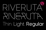 Riveruta Sans Variable Font, a Sans Serif Font by Andfonts (Thumbnail 1 of 12)