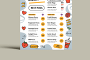 Food Menu Template, a Flyer Template by MightyDesign (Thumbnail 5 of 8)