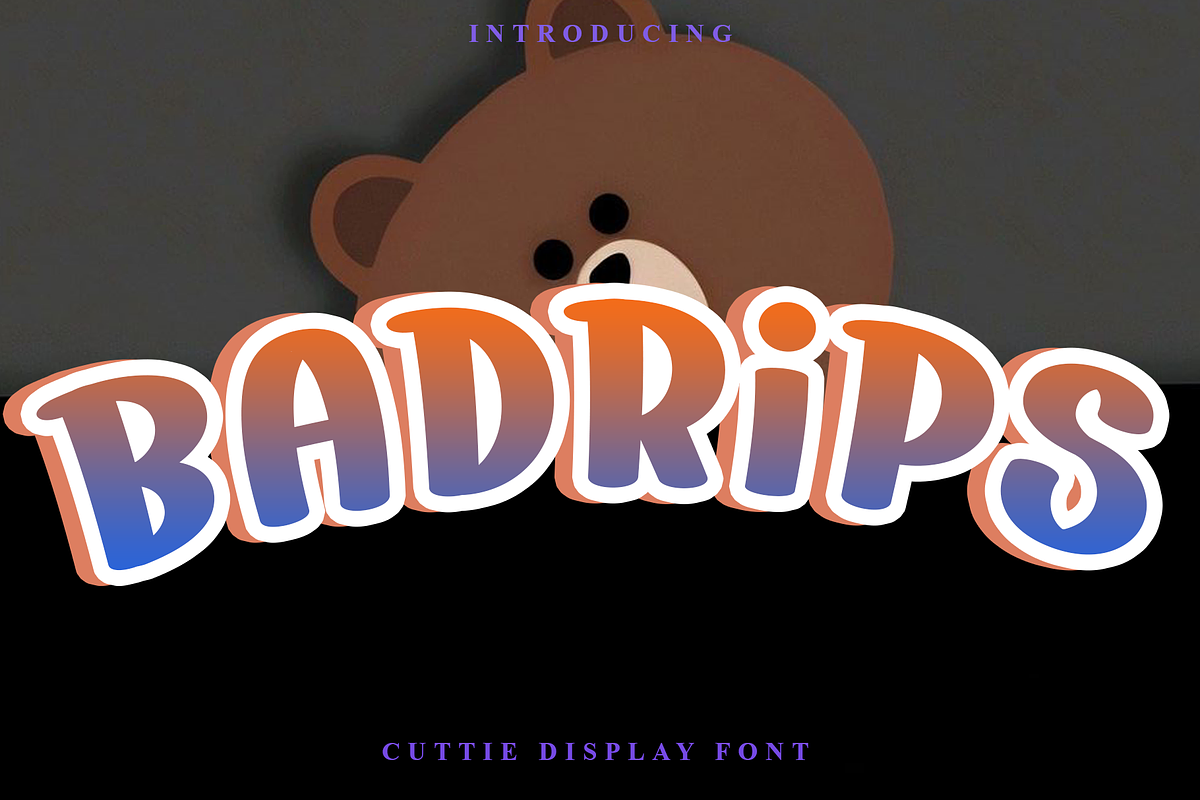 Badrips, a Script Font by FreshTypeINK (Photo 1 of 8)